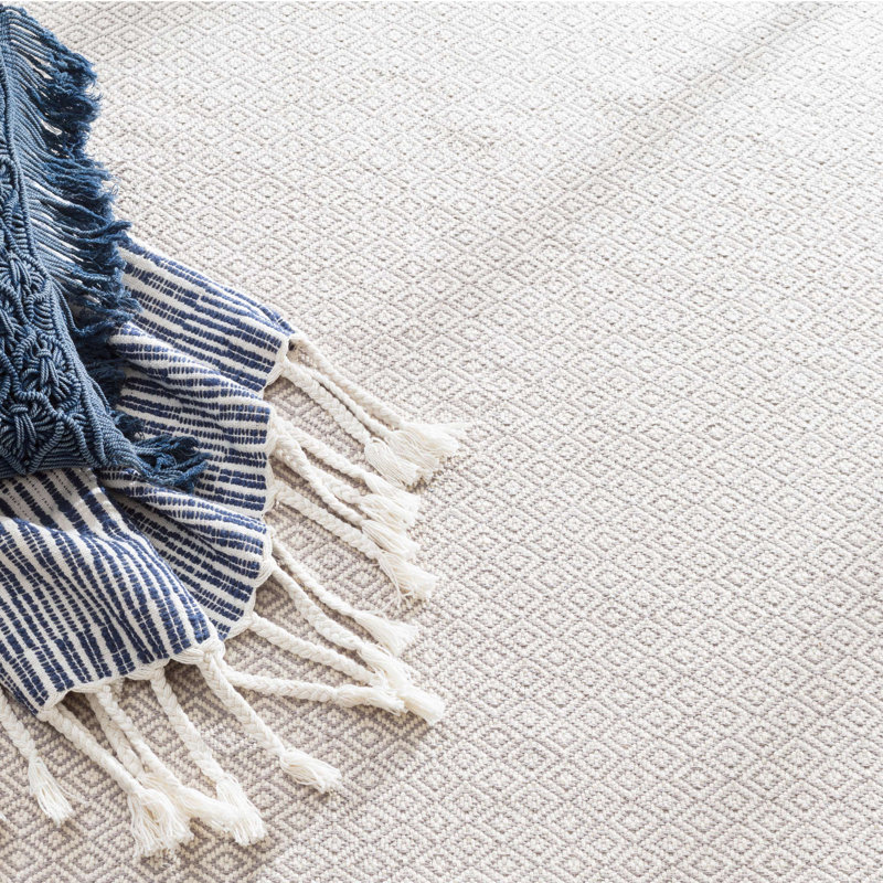 Dash and Albert Rugs Lattice Flatweave Cotton Rug & Reviews Wayfair